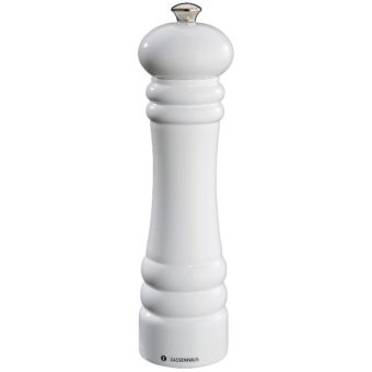Zassenhaus_Berlin_kiiltava_valkoinen_suolamylly_24cm