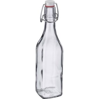 Lasipullo patenttikorkilla 0,5 l