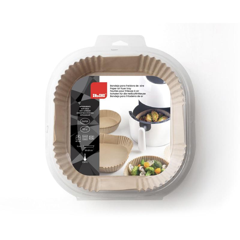 Ibili_Airfryer_suojapaperi_20_x_20cm_50kpl